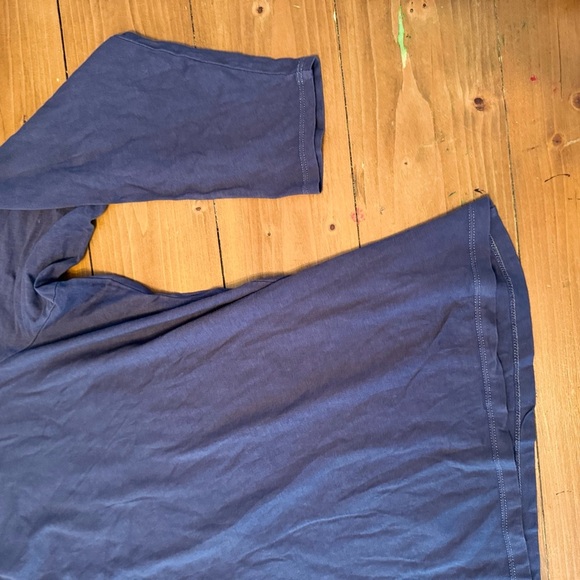 Old Navy Women's Long Sleeve Tee - Navy Blue - Picture 2 of 9